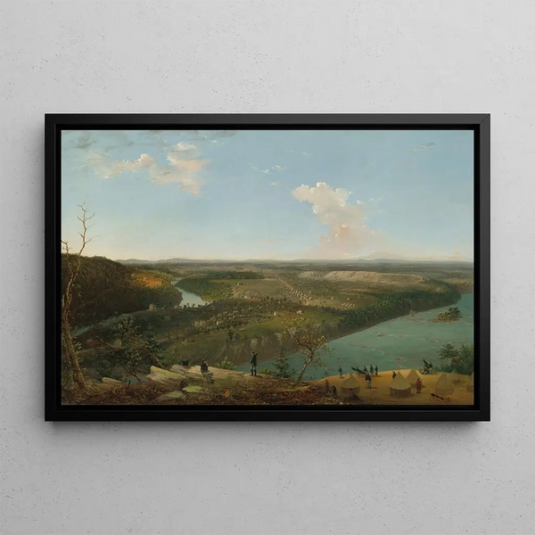 Maryland Heights, siège de Harpers Ferry - William Macleod — indrammet kunstværk på væggen