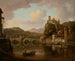Château sur le Rhône, Frankrig - William Marlow — visning af kunstværket