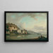 La Baie de Naples med Santa Maria degli Angeli - William Marlow — indrammet kunstværk på væggen
