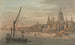 La ville et Saint-Paul depuis la rive sud - William Marlow — visning af kunstværket