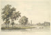 Vue du lac et de l'île depuis la pelouse à Kew - William Marlow — visning af kunstværket
