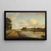 Vue sur la Tamise à Richmond - William Marlow — indrammet kunstværk på væggen