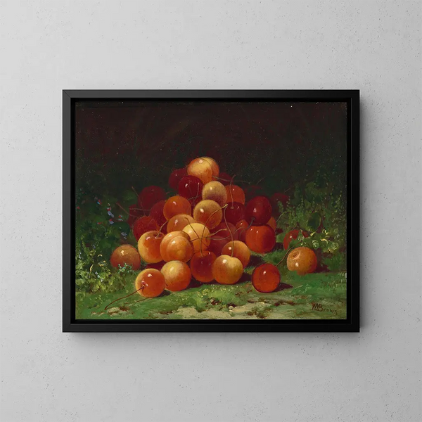 Monticule de cerises - William Mason Brown — indrammet kunstværk på væggen
