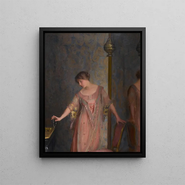 William McGregor Paxton - Rose and blue.webp