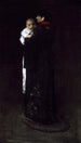 Mor og barn - William Merritt Chase — visning af kunstværket