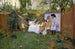Petit déjeuner en plein air - William Merritt Chase — visning af kunstværket