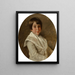 Portrait af Roland Dana Chase - William Merritt Chase — indrammet kunstværk på væggen