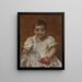 Roland - William Merritt Chase — indrammet kunstværk på væggen