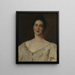 Le modèle majestueux - William Merritt Chase — indrammet kunstværk på væggen