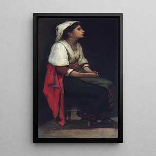 William Morris Hunt - Italian Girl.webp