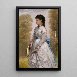 William Morris Hunt - Portrait of Agnes Elizabeth Claflin.webp