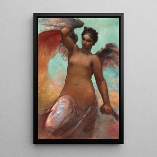 William Morris Hunt - Winged Fortune.webp