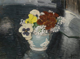William Nicholson - Pansies and Other Flowers.webp