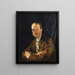 fjerde marquis de Headfort - William Orpen — indrammet kunstværk på væggen