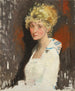 Le modèle des artistes Yvonne - William Orpen — visning af kunstværket