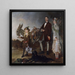 La familie Vere Foster - William Orpen — indrammet kunstværk på væggen