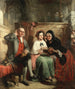 Efter prædikenen - William Powell Frith — visning af kunstværket