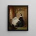 Kate Nickleby og Madame Mantalini - William Powell Frith — indrammet kunstværk på væggen