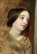 Studie af en ung pige - William Powell Frith — visning af kunstværket