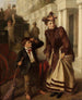 Le balayeur de passage - William Powell Frith — visning af kunstværket