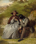 Les Amants - William Powell Frith — visning af kunstværket
