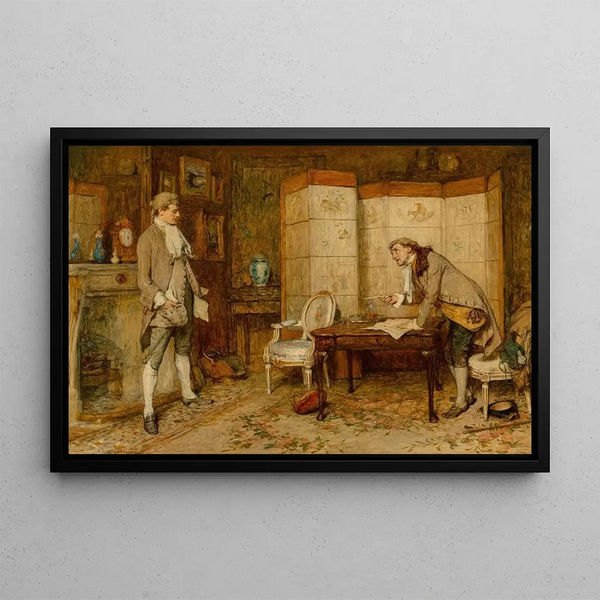 William Quiller Orchardson - The bill of sale.webp