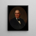 Portrait de Jacob Cox - William R. Freeman — indrammet kunstværk på væggen