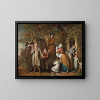 William Redmore Bigg - The Severe Steward Or Unfortunate Tenant.webp