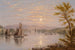 Solopgang over Lake Champlain - William Rickarby Miller — visning af kunstværket
