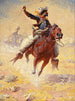 Le lasso - William Robinson Leigh — visning af kunstværket