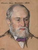 Simeon Eben Baldwin B. A. 1861 Professor i jura 1872-1912 Guvernør i Connecticut - William Sergeant Kendall — visning af kunstværket