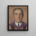 Thomas W. Swan B. A. Sterling Professor i jura 1922 - William Sergeant Kendall — indrammet kunstværk på væggen