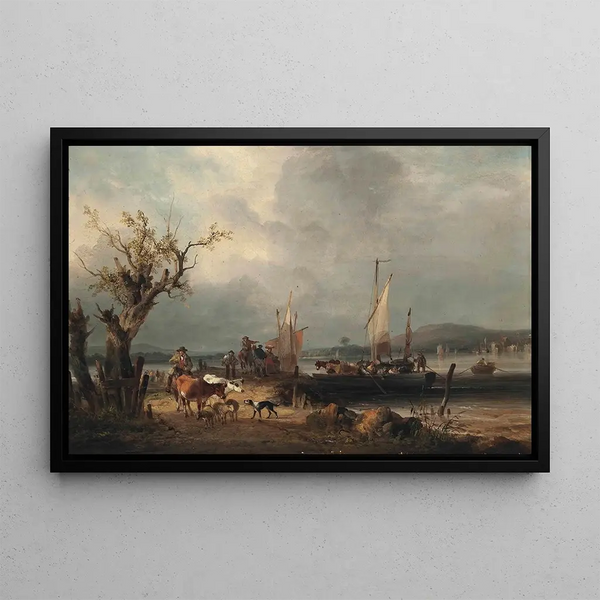 William Shayer - The Landing Stage.webp
