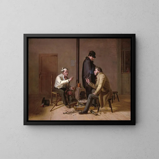 William Sidney Mount - The Tough Story  Scene in a Country Tavern.webp