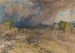 Tempête de poussière approchant près de Jeypore, Rajpootana - William Simpson — visning af kunstværket