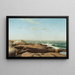 La Baie de Narragansett - William Stanley Haseltine — indrammet kunstværk på væggen