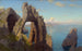 den naturlige bue i Capri - William Stanley Haseltine — visning af kunstværket