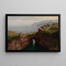 Pont naturel à Sorrente - William Stanley Haseltine — indrammet kunstværk på væggen