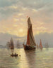 Scène de port - William Torgerson — visning af kunstværket