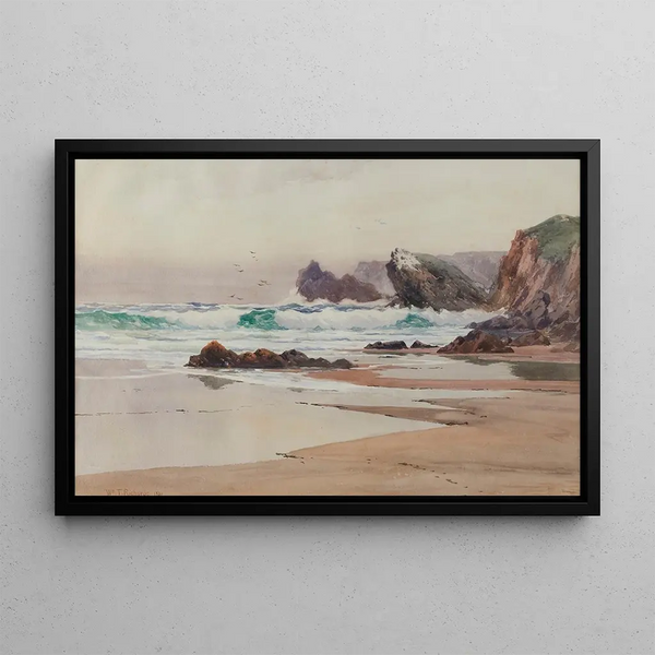 William Trost Richards - Breakers.webp