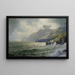 Baie de Donegal - William Trost Richards — indrammet kunstværk på væggen