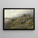 Graycliff, kunstnerens hus Newport Rhode Island - William Trost Richards — indrammet kunstværk på væggen