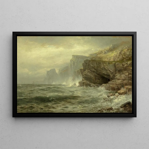 William Trost Richards - Rock Bound Coast.webp