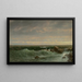 La Mer du soir Brigantine Shoals - William Trost Richards — indrammet kunstværk på væggen