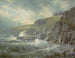 Vue af kunstnerhuset Graycliff, Newport, Rhode Island - William Trost Richards — visning af kunstværket