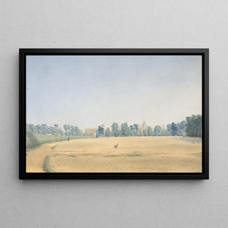 William Turner of Oxford - View of University Park looking towards New College Oxford.webp