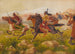 Kurs mod damplokomotiv - William de la Montagne Cary — visning af kunstværket