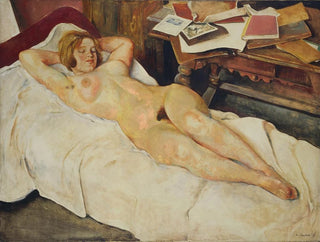 Willy Jaeckel - Liegender weiblicher Akt.webp