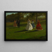 Joueurs de croquet - Winslow Homer — indrammet kunstværk på væggen