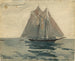 Schooner de Gloucester - Winslow Homer — visning af kunstværket